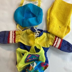 Barbie Ken fashion doll vintage windbreaker swimsuit clothes outfit lot